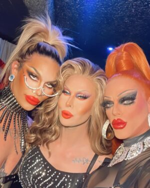 Morgan McMichaels Instagram - Executive Suite Nightclub @executivesuite backstage photos with the girls !!! It was such a fabulous Long Beach Pride kick off
Show and baby we were having a good ol fashioned Kiki in the back !!! Thank you to @kimorablac @trinitythetuck @azalea.mcmichaels @ongina & @living4q for such a Fierce show !! See you all tonight at the suites !!!