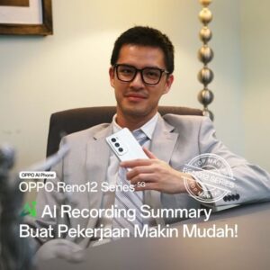 Morgan Oey Instagram - Tunjukan performa terbaik karir profesionalmu dengan bantuan AI Recording Summary di #OPPOReno12Series✨ TOP MANTAP!

Fitur AI canggihnya menyalin otomatis informasi dari konten audio apapun dalam bentuk ringkasan catatan🎙️📝

#OPPOAIAssistant #OPPOAIPhone
#TapIntoAI