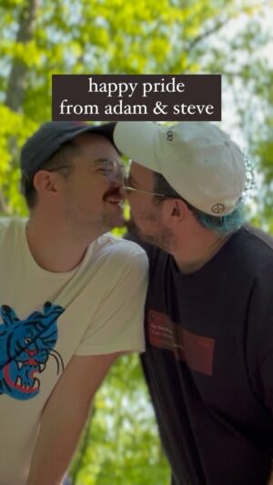 Morgxn Instagram - it’s homosapien not heterosapien 🤌🏳️‍🌈🏳️‍⚧️ 
.
.
.
.
.
.
.
.
.
.
.
.
.
.
.
.
#happypride #adamandsteve #adamandeve #lgbtq #pride #gaycouples #gaycountry #queercouple #kiss