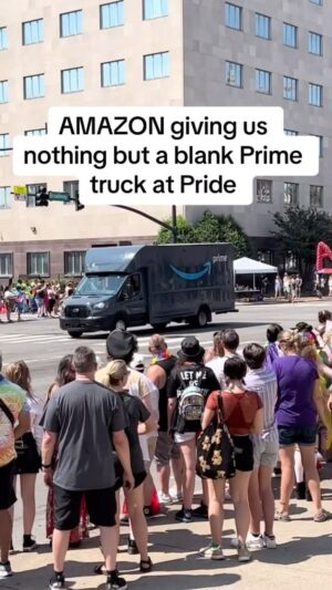 Morgxn Instagram - NOTHING says #ally like rolling out a decorationless Prime truck. 2 day shipping   pride parade route GUARANTEED 💅🤣 HAPPY PRIDE 🏳️‍🌈🏳️‍⚧️💕
.
.
.
.
.
.
.
.
.
.
.
.
.
.
.
.
.
.
.
.
.
#prime #amazon #prideparade #lol #onthisday #why #wtf #lgbtq #pride #funny #meme