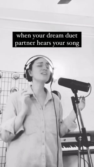 Morgxn Instagram - to the little song that could : happy birthday. 

making art is this wild gesture that always feels like jumping off a cliff. and the older i get, the more i feel the net is changing shape. 

and in no song is that more clear than in #WONDER. Thank you @sarabareilles for hearing the song. For adding your voice to it. And helping me share this child with the world. 

As i sit in the silence of creation again and again … im reminded that the only chord to follow is truth. 

Thanks for hearing the song. Thanks for being such an inspiration to me. 
.
.
.
.
.
.
.
.
.
.
.
#onthisday #wonder #duet #indiepop #followyourdreams #artistsoftiktok #creators #musiciansoftiktok #music #sarabareilles