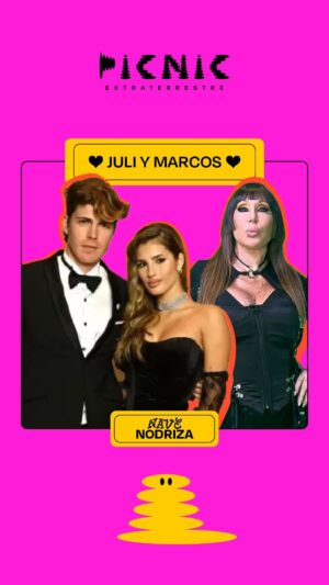 Moria Casán Instagram - ¡El romance entre @poggiojulieta y Marcos tiene la aprobación de la One!💋

Reviví este momento en nuestro canal de YouTube.

Nave Nodriza | Con @moria_laone 
Todos los lunes | 18h