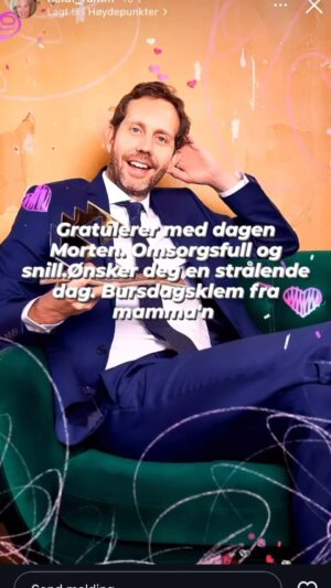 Morten Ramm Instagram - Tenkte dagen skulle forbigå i stillhet, men når Heidi kjører i gang et gærnehjem av et sirkus her med samme bilde x100 på alle plattformer, så gir det meg dessverre ingen mulighet til å ikke legge ut, for makan til sjukehus og tutbærtbil av en bursdagshilsen går det nesten ikke an å få til, om du ikke bor på hjem