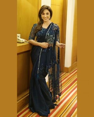 Mouli Ganguly Instagram - Event o'clock !
Outfit @odhniworld