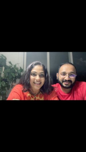Muktha Instagram - New YouTube video out now 
@ Muktha and Kanmani official YouTube channel 
Check the link in bio