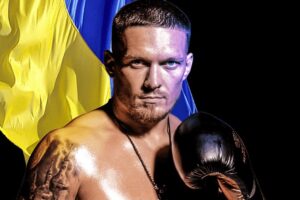 Mykhailo Khoma Instagram - Усик Олександр, наш абсолютний чемпіон світу!!! Дякуюємо тобі @usykaa 🔥🔥🔥🔥🔥🔥🔥 Дякуємо за гучне, на весь світ, Слава Україні! 💙💛