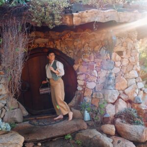 ND Stevenson Instagram - “If more of us valued food and cheer and song above hoarded gold, it would be a merrier world.” 🌱

Or: when a spot at @hobbit.shire opens up just in time for your 4th wedding anniversary, and you know what you have to do.