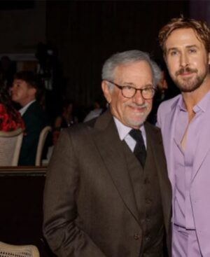 ND Stevenson Instagram - Belated pics from last week’s Oscars Nominees Luncheon! (featuring: me photobombing Steven Spielberg and Ryan Gosling)

Wearing head to toe @rowenasocialclub with styling by @jamesdoinginsta 

Photos by @jdrenes