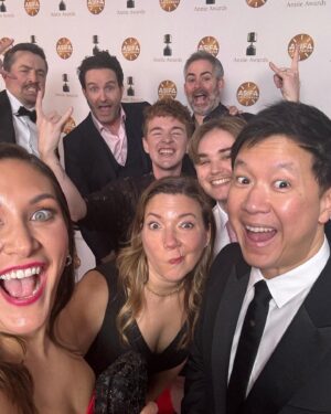 ND Stevenson Instagram - SO PROUD OF THIS NIMONA FAM

Thanks for the Annies, ASIFA! No one deserves it more than them 💖💖💖