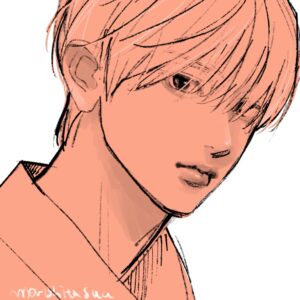 Nachiyan Instagram - #ゆびさきと恋々
#らくがき
#逸臣