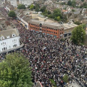 Nadia Whittome Instagram - Solidarity is the antidote to the far-right’s poison. 

We came together in our thousands and outnumbered them across the country.

This isn’t job done but, in a terrifying week for our communities, last night gave me hope. The fascists will be defeated ✊🏽