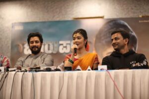 Nagabhushana N S Instagram - ಟಗರು ಪಲ್ಯ ಸಿನಿಮಾ ಮುಹೂರ್ತದ ಕ್ಷಣಗಳು. #TagaruPalya 
@dhananjaya_ka @amrutha_paramesha_ @premnenapirali @umeshkutni @skrao_dop @daalipictures