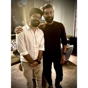 Nagabhushana N S Instagram - Fan boy moment 💓

@actorsuriya