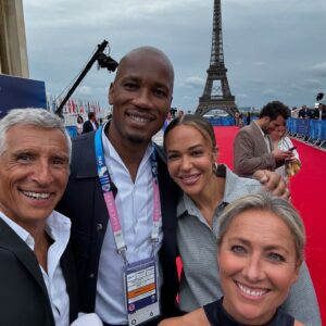 Nagui Instagram - Une pluie de #champions une #ceremonie #inimaginable #paris2024 #jo @france2.tv le bonheur de travailler avec @aslapix et de rencontrer des légendes de chez #legend @serenawilliams @tony_estanguet @_tonyparker09 @mariejoseperec @didierdrogba @carl_lewis_official @patrickbruel  @mapelinage #monmeilleurpote ma #championne et évidemment @belaidialice cc @artus.officiel