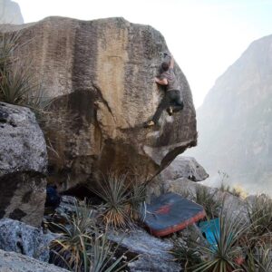 Nalle Hukkataival Instagram - Peru was such an unforgettable trip. I spent about a month in the Cordillera Blanca solo busy exploring and opening boulders. Might be the most hiking and brushing I’ve ever done in a month’s time. I caught some of the climbs on film and we put together a little video. Find the link in my profile