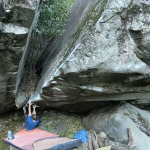 Nalle Hukkataival Instagram - La Rustica! Opened by @jwebxl a good while back as his first 8C and hesitant to grade it that. Well safe to say it’s 8C as shit and also likely the hardest boulder problem in Switzerland. And exceptionally rad.

Although pretty nightmarish for shorter people, if the crux pocket was just 2 millimeters farther I’d be flat out of luck. So count your blessings. Feels fantastic to finish projects overcoming subpar conditions and making it count last chance before a massive rain front shuts things down for a long while! Most times it’s such an uphill battle with hard projects. But sometimes, very rarely, things just work out nice and smooth. An extremely rare treat to not get too used to. Thanks Jimmy for opening this amazing climb 👌

@blackdiamond @lasportivagram