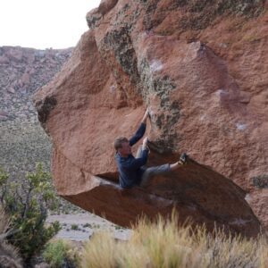 Nalle Hukkataival Instagram - Altitude sickness. Sunburns. Rad boulders everywhere. Unforgettable first week in the Argentinian altiplano! 📷 @mlloyd8 @blackdiamond @lasportivagram