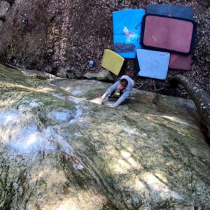 Nalle Hukkataival Instagram - More freshies! Ramppikuume (8B) 📽 @markosiivinen #bouldering @blackdiamond @lasportivagram