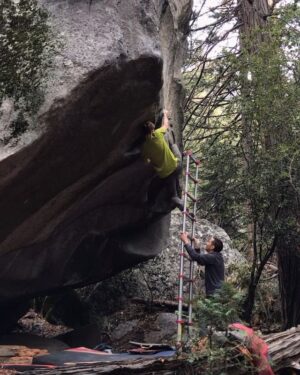 Nalle Hukkataival Instagram - Finally got to try my project! Been waiting and waiting for the weather. Sure it was t-shirt weather with near 100% humidity and started raining mid session. And sure it looks like the weather won’t give me a break until until next spring. But I got to climb on it today and it was awesome! Climbing hard boulders is hard. No amount of gym training will get you better weather. And no amount of waiting guarantees you a chance. But it’s always a good day when you get to climb on your project @blackdiamond @lasportivagram