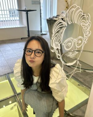 Nana Yamada Instagram - 天才めがね🥹👓
写真撮っても反射しないのすごくない...🥺？

久しぶりにすずとお出かけしました💃♡