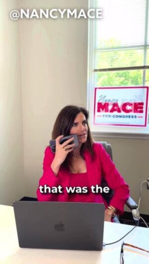 Nancy Mace Instagram - Daddy didn't like the "bull s***t"