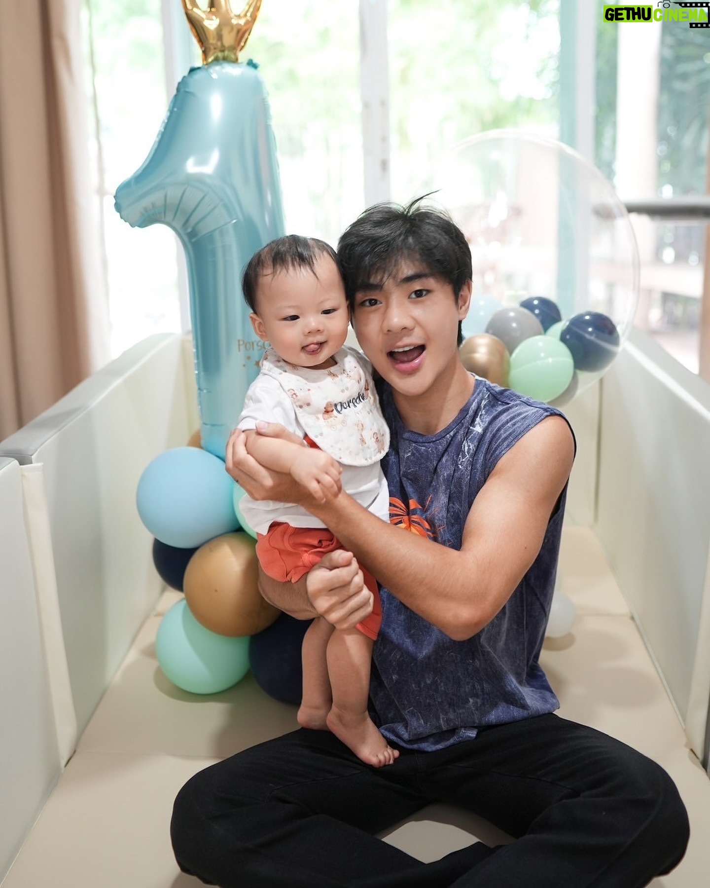 Nannakun Pakapatpornpob - 186.5K Likes - Can’t believe this little guy is already 1 years old, times be going fast