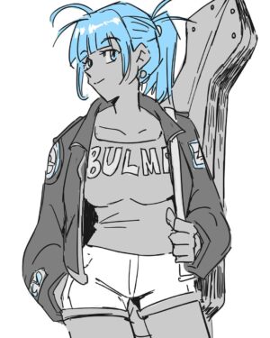Nas Pasha Instagram - Happy birthday #bulma 

#sketch #dragonballZ #anime