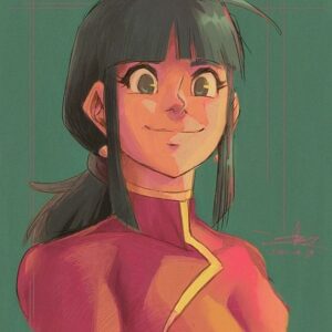 Nas Pasha Instagram - Trying my hand at dome digital painting again. Gotta keep at it or the nib will get rusty like my joints. Gonna try to do this more often. #chichi #dragonballz #fanart

Edit: Note to self, don't desaturate to match screen colours next time. I tried to balance the colour on this when uploading cus it was super saturated on my phone. Won't be doing that next time for sure. Looks awful on pc.
