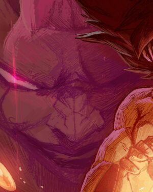 Nas Pasha Instagram - "Legend of Son Goku. " Only had time enough for one new piece this year but I'll have 30 of these for sale at #fanexpo2019 In artist alley. You can peek the full version on twitter. #dragonballz #goku #ドラゴンボールz