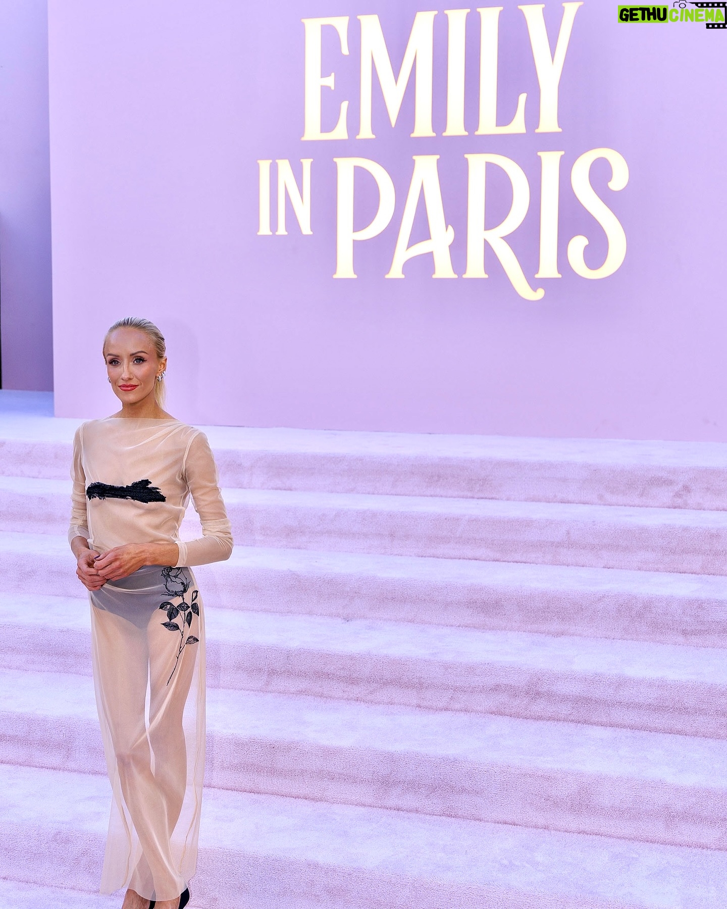 Nastia Liukin - 20.7K Likes - From Paris to Paris in LA 💕 @netflix thank you for having us and even more importantly thank you for the best possible caption (2nd slide) #emilyinparis 🥇🥇🥇