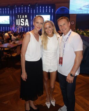 Nastia Liukin Instagram - Over the course of my life and career, I’ve been fortunate to work with some of the most talented individuals. But for me, talent always comes second to the kind of person someone is. Because talent will come and go, but what and who one is at their core - that is what always remains. 

Working the Olympics is a different kind of exhaustion than competing at the Olympics. Similarly, though, you’re running on adrenaline. It’s two hour a night sleeps, it’s running (literally sprinting) around the host city with bags and changes of clothes, it’s gobbling down a croissant to make sure you’ve eaten something that day. 

And similar to competing at the Olympics, when working the Olympics, a lot depends on the team around you. Which brings me to my point. I can honestly say that each day I woke up in Paris, I was excited to meet that day’s challenges. Excited for the long day of work ahead and sleepless nights. Excited because of the team of people surrounding me on a daily basis. 

To my teammates of another kind, thank you. Thank you for your energy, your kindness, your passion, and your desire to push the boundaries. You all possess so much talent in your respective fields, but it’s truly your hearts that made all of this possible. 

I’m leaving Paris with a very grateful heart, memories to last a lifetime, and excitement looking ahead. But first, maybe a quick nap. 

@la28games YOU’RE UP NEXT!!!!!!!

PS last slide for grandma’s first trip ever to Paris 🥹🥹🥹