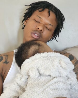 Nasty C Instagram - Daddy misses you so much boy! I can’t wait to see you.  Dyno’s been holding me down as I spin the globe securing your future 🩵🩵