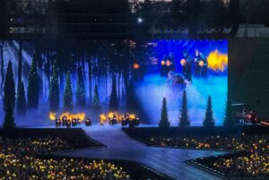 Natalie Lecznar Instagram - Munich, I am still blown away by how many of you showed up inside and outside of the stadium each night. All of the hearts during “Lover” and, of course, the Willow orbs that illuminated the stadium were unreal. Thank you for showing us so much love! 🟠