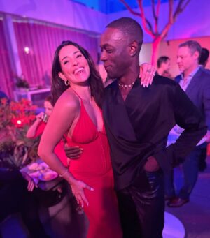 Natalie Martinez Instagram - About last night! Bad Monkey is officially out now. 

This has been such a special project for me in so many ways. I hope you enjoy Rosa and this crazy amazing cast of characters as much as I did. Truly an honor to be in a project with such a great group of ppl. 

🥂 to one #BadMonkey

@AppleTV 