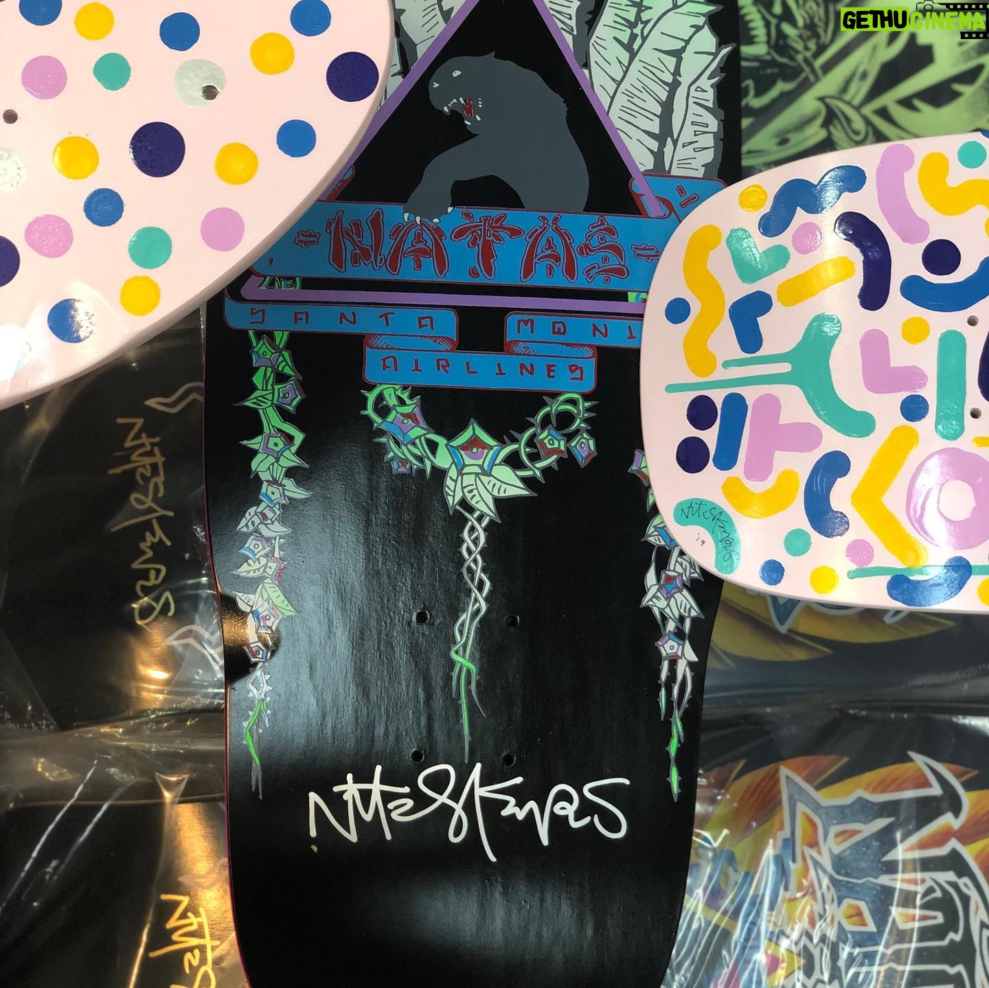 Natas Kaupas - 2.1K Likes - I signed and painted some boards. Up on the natasshop website now.