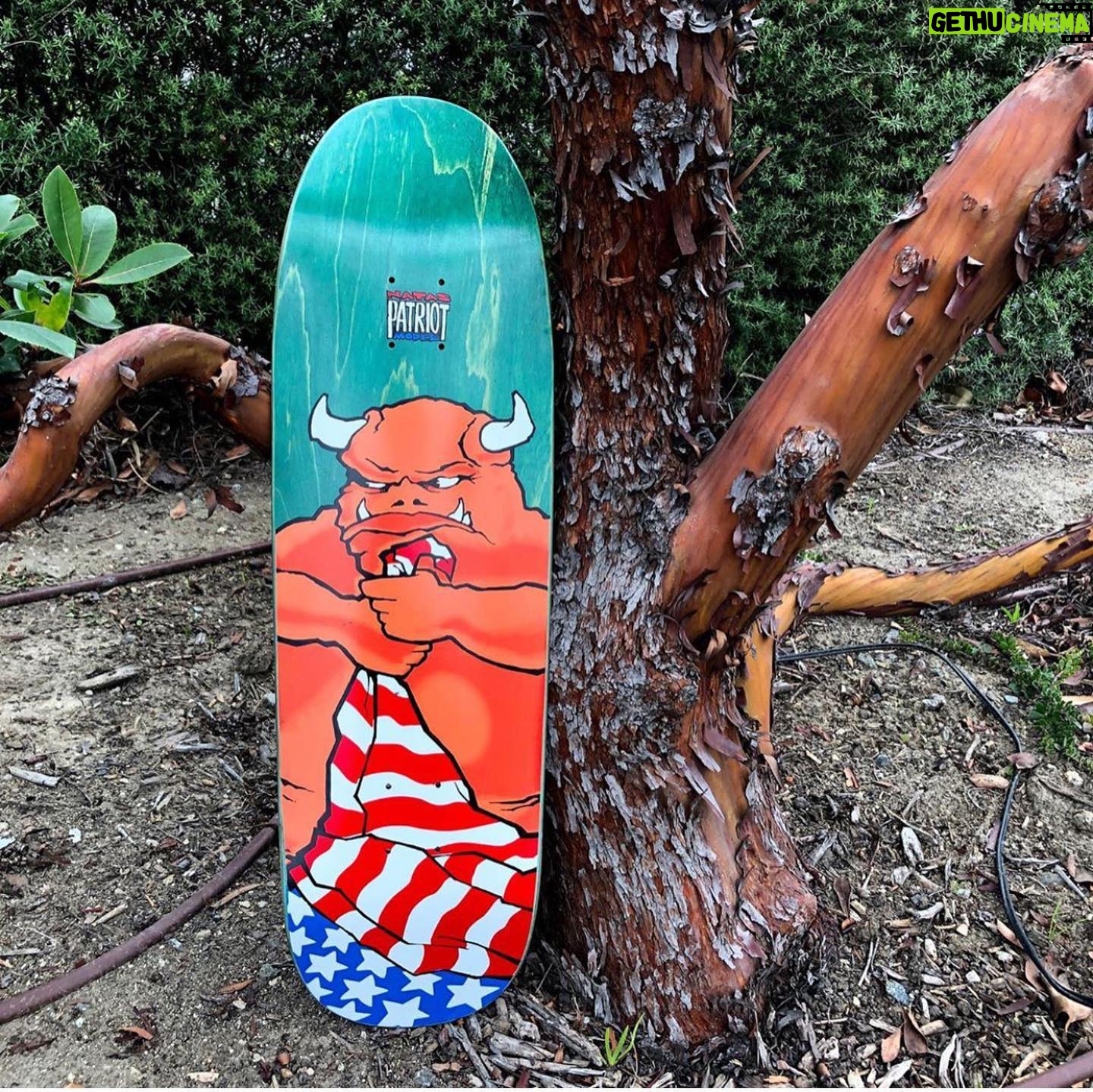 Natas Kaupas - 3.2K Likes - My original drawing for the 101 "Patriot" deck before @thisisandyjenkins worked his magic for the final graphic. Reissue out now...