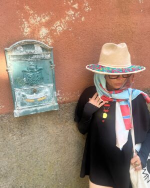 Natasha Leggero Instagram - Trying to enjoy myself in Italy while simultaneously avoiding sun damage!