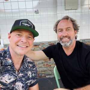 Nate Richert Instagram - This is one of my favorite people in the world. His name is @_tomrhodes . Not just because he bought me delicious tacos from @trejostacos today, but also because I’ve looked up to him since 1996 when I met him on his show, Mr. Rhodes. His heart is bigger than his wallet, even though his wallet was carried by two assistants followed closely by his accountant. The man has so much love in his heart, he once gave me an album made by @officialtheverve for absolutely no reason whatsoever. I was pleasantly confused. Check out his newest stand up comedy albums, “Around the World,” and “The Honky Motherland,” no doubt found through the link in his bio. I love you, Tom. #mrrhodes @markjbrazill @lindsaysloaneyup @jensenackles @westerspace @shaunweiss
