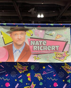 Nate Richert Instagram - #90’sCon day 1 in Hartford, Connecticut! @thats4ent #sabrinatheteenagewitch