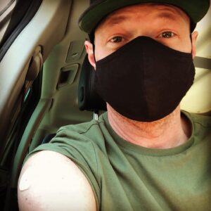 Nate Richert Instagram - First dose done. See you soon.