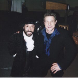 Nate Richert Instagram - People always ask about Roland. He’s @phil.fondacaro on the insta. A great actor and good friend. FOLLOW HIM! #farmboy #roland #sabrinatheteenagewitch #starwars #ewok #ewoks #returnofthejedi #willow #landofthedead #bordelloofblood #theblackcauldron