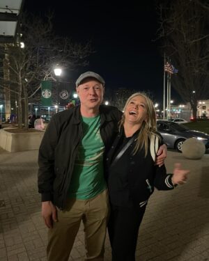 Nate Richert Instagram - Christine Taylor has a great laugh!! 90’s Con 2024 @thats4ent