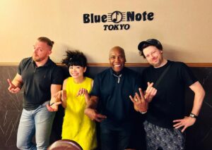 Nathan East Instagram - Fun seeing HIROMI and friends at Blue Note Tokyo last night! They are playing every night this week!🎹✨🎶🗼❤️