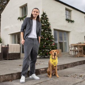 Nathan Sykes Instagram - I’m delighted to be supporting @dogstrust as they team up with @omazeuk! By entering the #OmazeHouseDraw, you will have the opportunity to win a house worth £2,500,000 whilst raising vital funds that helps Dogs Trust with the incredible work they do. As you know, dogs have a special place in my heart and I’m so excited to be part of a campaign that will help the world become a safer, happier and more loving place for dogs. Look out for the ad first thing tomorrow morning during @gmb! 💛 #dogstrust