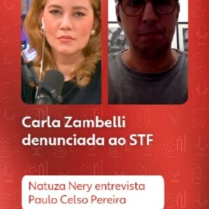 Natuza Nery Instagram - 🎧 O Assunto - Qual a importância da denúncia da PGR contra a deputada Carla Zambelli.

Em conversa com @NatuzaNery, o jornalista Paulo Celso Pereira explica a 'missão' dela e do hacker Walter Delgatti no ataque ao Judiciário.

Você pode ouvir #OAssunto no #g1, no YouTube ou em sua plataforma de áudio preferida.