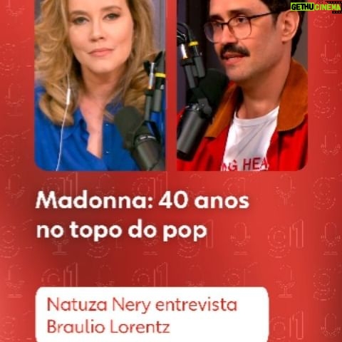 Natuza Nery - 3.8K Likes - 🎧 O Assunto - O que faz de Madonna a grande artista da cultura pop nesses últimos 40 anos?
Em conversa com @NatuzaNery, o Braulio Lorentz (@brauliolorentz), editor de Pop&Arte do g1, fala sobre como Madonna consegue se manter atual por tantas décadas.
Você pode ouvir #OAssunto no #g1, no YouTube ou em sua plataforma de áudio preferida.