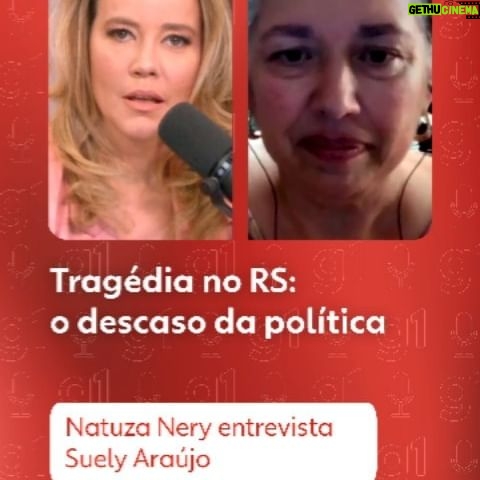 Natuza Nery - 11.2K Likes - 🎧 O Assunto - As causas das tragédias climáticas que muitas vezes são esquecidas.
Em conversa com @NatuzaNery, a urbanista e coordenadora de políticas públicas no Observatório do Clima, Suely Araújo (@vazguimaraesdearaujo) conta que previsão de inundações no Sul do país foram feitas há 10 anos.
Você pode ouvir #OAssunto no #g1, no YouTube ou em sua plataforma de áudio preferida. #riograndedosul #temporais