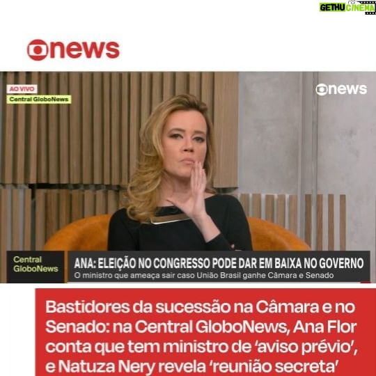 Natuza Nery - 4.1K Likes - SUCESSÃO NO CONGRESSO – A #CentralGloboNews desta quinta-feira (25) trouxe bastidor e apuração sobre a sucessão de Arthur Lira, na Câmara dos Deputados, e Rodrigo Pacheco, no Senado. @anaflorjornalista contou que o União Brasil “já faz ameaças, e avisando: ‘A gente vai mandar, mandar e desmandar’”.
💬 “No governo, existe uma tensão por conta da eleição na Câmara e no Senado, a possibilidade de o União Brasil ganhar as duas casas. (...) Tem um ministro de Estado que já foi avisado que se o União Brasil ganhar as duas Casas, o último dia de despacho dele na Esplanada será 2 de fevereiro de 2025. E não é o ministro da articulação política, Alexandre Padilha.”
E @natuzanery revelou sua apuração na linha do “vai mandar e desmandar”:
💬 “Houve uma reunião recentemente, e não posso dizer quem estava na reunião, mas eram pessoas muito importantes no processo de sucessão dizendo o seguinte: ‘Apenas parem com essa história de emenda. Está começando a pulular uma série de histórias com irregularidades no orçamento secreto. A coisa está se multiplicando, saindo do controle, e vai estourar mais cedo ou mais tarde’. Esse recado é o recado para quem assumir a Câmara e o Senado.”
➡ Acompanhe as atualizações na #globonews #jornalismo #notícias