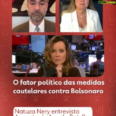 Natuza Nery - 3.3K Likes - 🎧 O Assunto - #Bolsonaro estaria 'cavando' a própria prisão ao descumprir medidas do #STF?
Em conversa com @NatuzaNery, o advogado criminalista Augusto de Arruda Botelho (@augustodearrudabotelho) e a professora da Faculdade de Direito da USP Maristela Basso (@profa.maristelabasso) analisam consequências de uma possível detenção do ex-presidente.
Você pode ouvir #OAssunto no #g1, no YouTube ou em sua plataforma de áudio preferida.