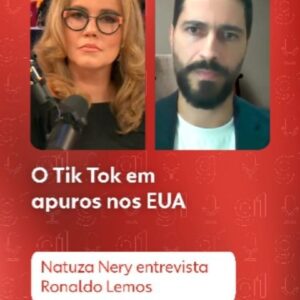 Natuza Nery Instagram - 🎧 O Assunto - Quando os Estados Unidos começaram a 'torcer o nariz' para o TikTok?

Em conversa com @NatuzaNery, advogado e diretor do Instituto de Tecnologia e Sociedade (ITS), do Rio de Janeiro, Ronaldo Lemos (@lemos_ronaldo) explica a origem da lei que pode banir a rede social do país. 

Você pode ouvir #OAssunto no #g1, no YouTube ou em sua plataforma de áudio preferida.